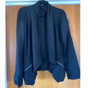 Michael Stars light weight black blazer S